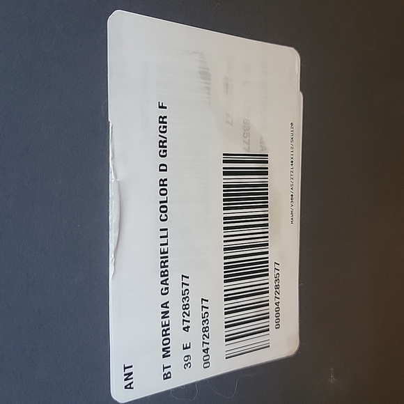 MORENA GABRIELLI GRAY BLACK ANTHROPOLOGIE BOOTS BOOTIES 39 9 SHOES TONY - Picture 8 of 9